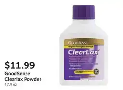 Fareway GoodSense Clearlax Powder offer