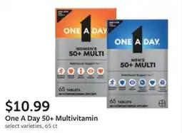 Fareway One A Day 50+ Multivitamin offer