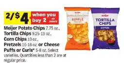 Meijer Meijer potato chips offer
