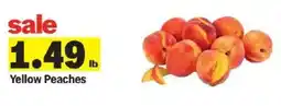 Meijer Yellow Peaches offer