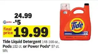 Meijer Tide liquid detergent offer