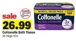 Meijer Cottonelle bath tissue offer