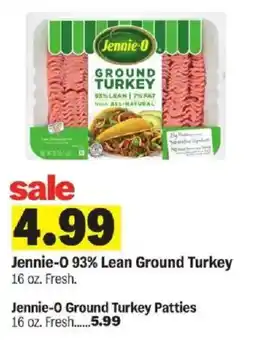 Meijer Jennie-O Ground Turkey offer