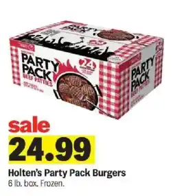 Meijer Holten's Party Pack Burgers offer