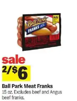 Meijer Ball Park Meat Franks offer