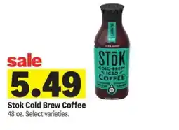 Meijer Stok Cold Brew Coffee offer