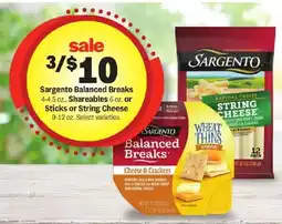 Meijer Sargento balanced breaks offer
