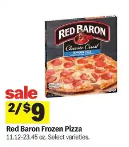 Meijer Red Baron Frozen Pizza offer
