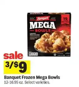 Meijer Banquet Frozen Mega Bowls offer