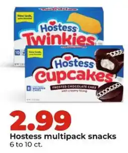 Hy-Vee Hostess multipack snacks offer