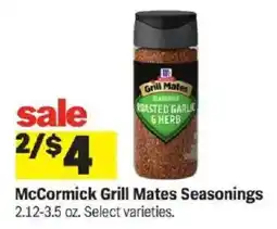 Meijer McCormick Grill Mates Seasonings offer