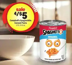 Meijer Campbell's SpaghettiOs Canned Pasta offer