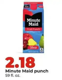 Hy-Vee Minute Maid punch offer