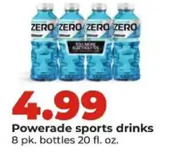 Hy-Vee Powerade sports drinks offer