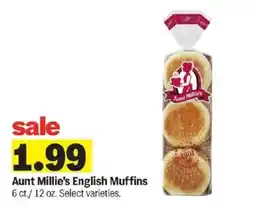 Meijer Aunt Millie's English Muffins offer