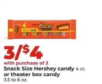 Reese's Snack Size candy
