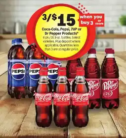 Meijer Coca-Cola, Pepsi, 7UP or Dr Pepper Products offer