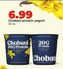 Hy-Vee Chobani protein yogurt offer