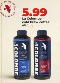 Hy-Vee La Colombe cold brew coffee offer