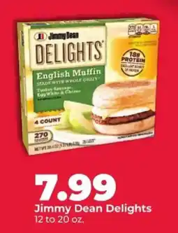 Hy-Vee Jimmy Dean Delights offer