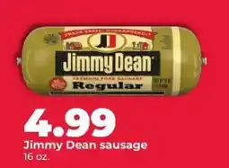 Hy-Vee Jimmy Dean sausage offer