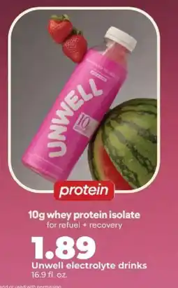 Hy-Vee Unwell electrolyte drinks offer