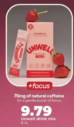 Hy-Vee Unwell drink mix offer