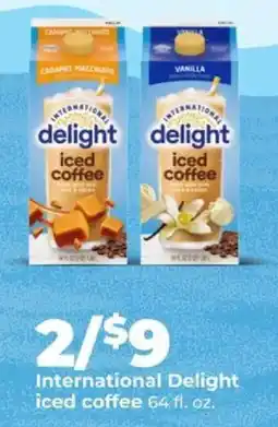 Hy-Vee International Delight iced coffee offer