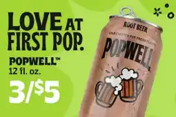 Hy-Vee Popwell root beer offer