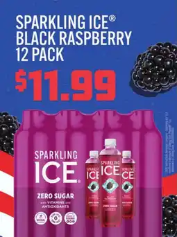 Hy-Vee Sparkling Ice Black Raspberry offer