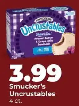 Hy-Vee Smucker's Uncrustables offer