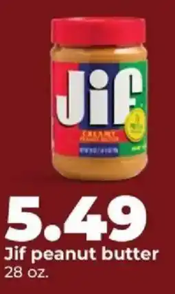Hy-Vee Jif peanut butter offer