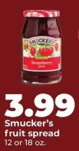 Hy-Vee Smucker's fruit spread offer