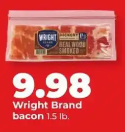 Hy-Vee Wright Brand bacon offer