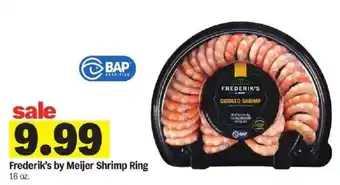 Meijer Frederik's by Meijer Shrimp Ring offer