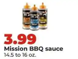 Hy-Vee Mission BBQ sauce offer