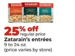 Hy-Vee Zatarain's entrées offer