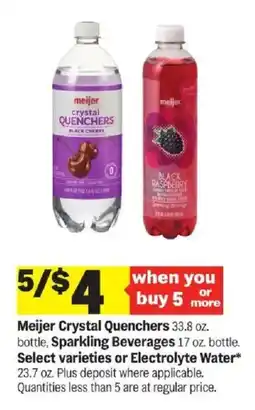 Meijer Meijer Crystal Quenchers offer