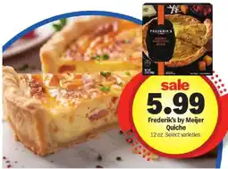 Meijer Frederik's by Meijer Quiche offer