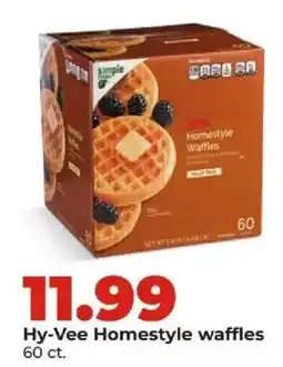 Hy-Vee Hy-Vee Homestyle waffles offer