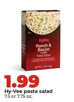 Hy-Vee Hy-Vee pasta salad offer
