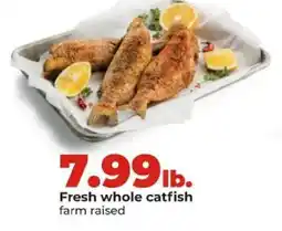 Hy-Vee Fresh whole catfish offer