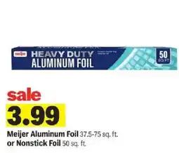 Meijer Meijer aluminum foil offer