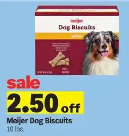 Meijer Meijer Dog Biscuits offer
