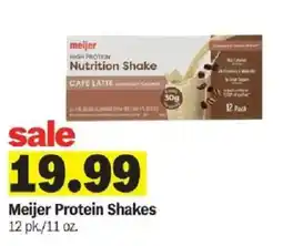 Meijer Meijer Protein Shakes offer