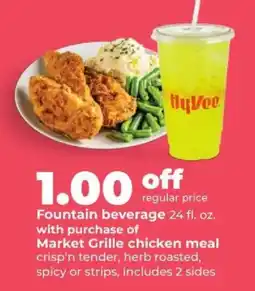 Hy-Vee HyVee Fountain beverage offer