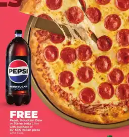 Hy-Vee Pepsi, Mountain Dew or Starry soda offer