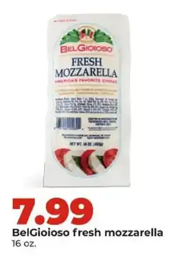 Hy-Vee BelGioioso fresh mozzarella offer