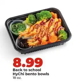 Hy-Vee HyChi bento bowls offer