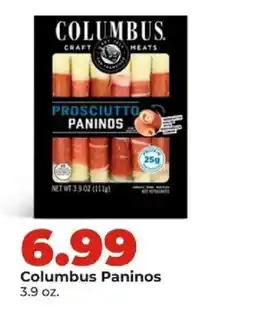 Hy-Vee Columbus Paninos offer